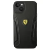 Ferrari FEHCP14MRBUK iPhone 14 Plus 6.7" fekete/fekete kemény tok Bőr Nyomat Oldalak tok thumbnail