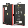 Ferrari FEHCP14MRBUK iPhone 14 Plus 6.7" fekete/fekete kemény tok Bőr Nyomat Oldalak tok thumbnail