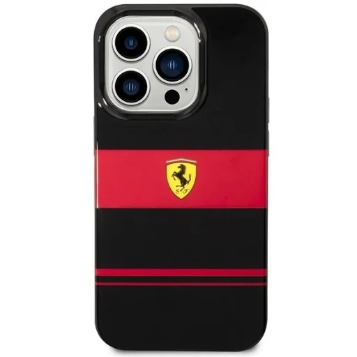 Ferrari FEHMP14LUCOK iPhone 14 Pro 6.1" fekete/fekete kemény tok IMD Combi Magsafe tok - 3