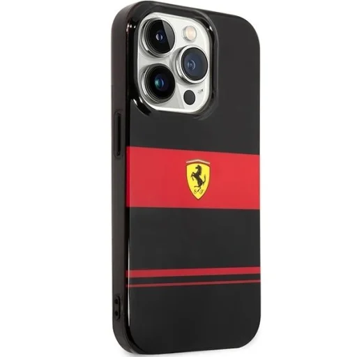 Ferrari FEHMP14LUCOK iPhone 14 Pro 6.1" fekete/fekete kemény tok IMD Combi Magsafe tok - 4