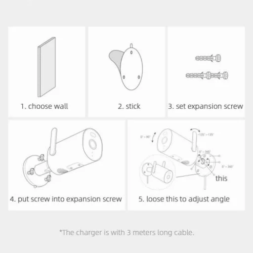 Xiaomi BHR6816EU AW300 EU Kültéri Kamera - 5