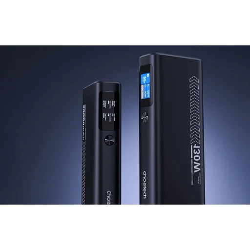 Power Bank Choetech B702 20000mAh PD100W 2C1A (Szürke) - 5