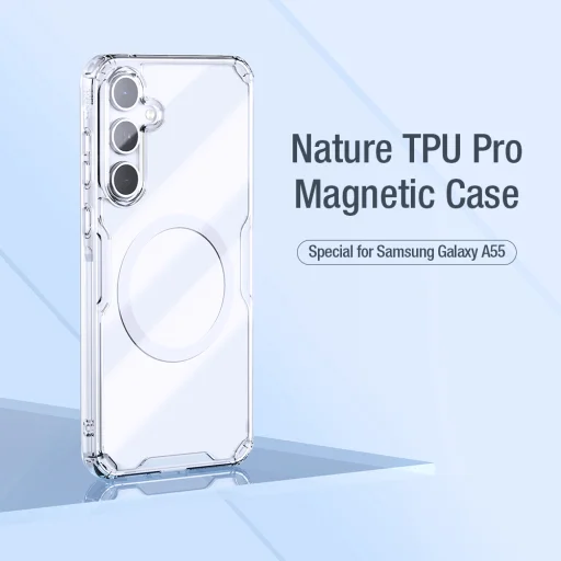 Nillkin Nature TPU PRO Mágneses tok Samsung Galaxy A55 5G átlátszó - 8