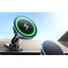 Mágneses Autós Töltőtartó Choetech T208-F 15W (Fekete) - 2