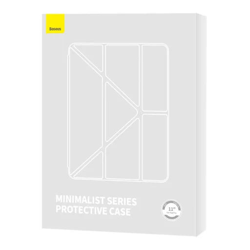 Baseus Minimalist séria flipové puzdro na iPad Pro (2018/2020/2021/2022) 11" (sivé) puzdro - 7