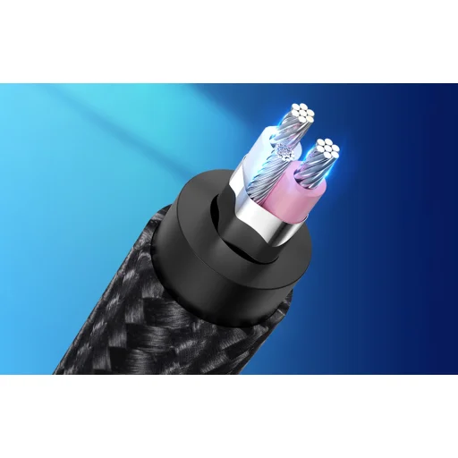 Vention BAUHJ 3.5mm TRS Jack - 6.35mm Jack Audio Kábel, 5m, Szürke - 6