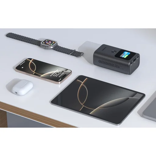 Choetech B701 10000mAh PD30W Powerbank (Szürke) - 8