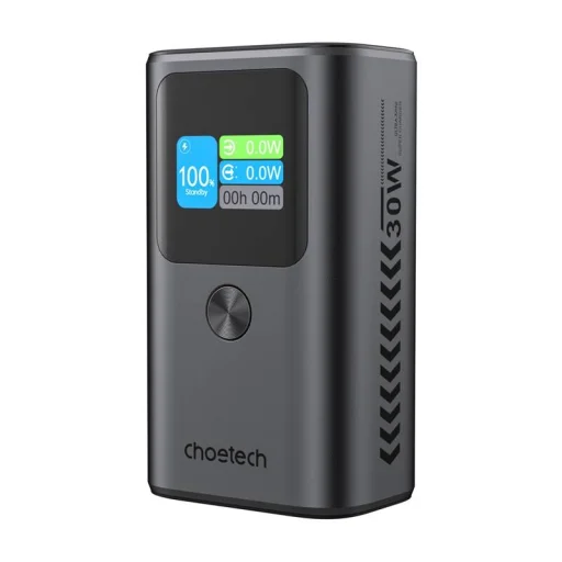 Choetech B701 10000mAh PD30W Powerbank (Szürke) - 1