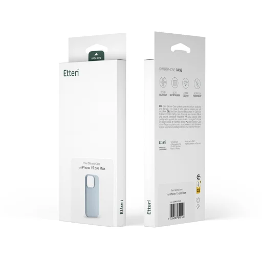 Etteri Szilikon Mag tok Samsung Galaxy S25 Edge-hez világoskék - 11