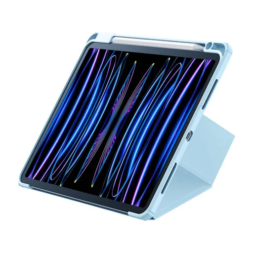 Baseus Minimalist sorozat iPad Pro fliptok (2018/2020/2021/2022) 11" (kék) tok - 5
