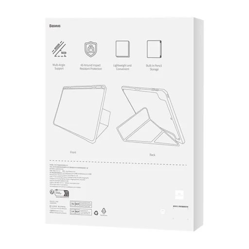 Baseus Minimalist sorozat iPad Pro fliptok (2018/2020/2021/2022) 11" (kék) tok - 8