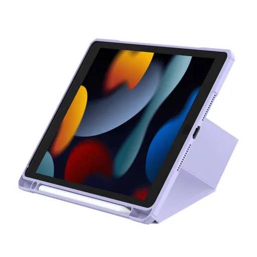 Baseus Minimalist Series iPad 10.2" fliptok (lila) - 4
