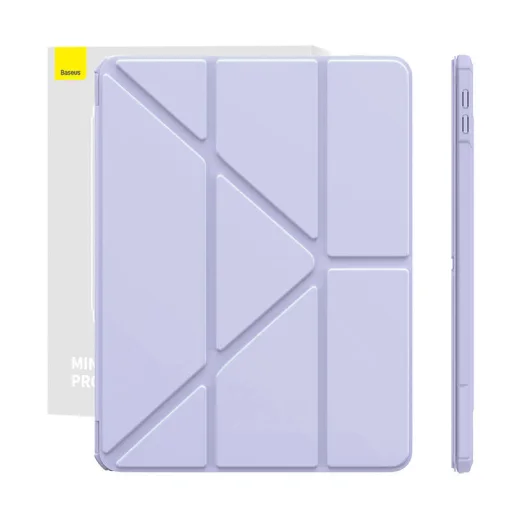 Baseus Minimalist Series iPad 10.2" fliptok (lila) - 1