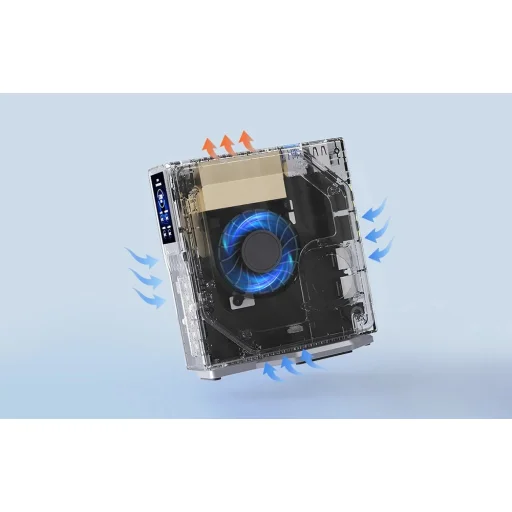 MINI PC AceMagic S1 Intel N95 16GB RAM+512GB fekete - 6