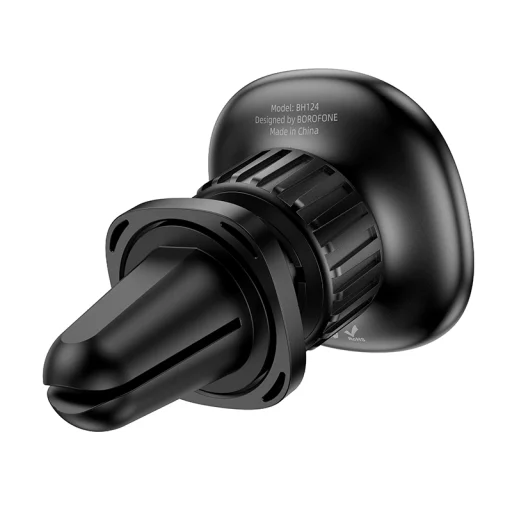 Borofone autós tartó BH124 Roman mágneses szellőzőrácsra fekete-piros - 5