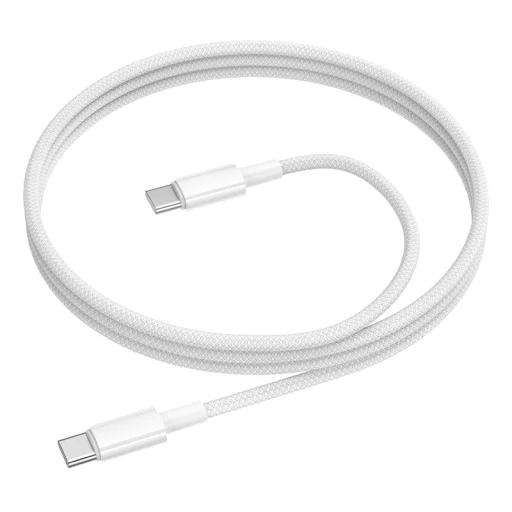 Borofone Kábel BX117 Forrás - Type C - Type C - PD 60W 3A 1 méter fehér - 2