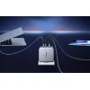 Ugreen Nexode 140W C289, GaN, 2x USB-C, USB hálózati töltő (fekete) + USB-C 2m kábel thumbnail