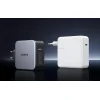 Ugreen Nexode 140W C289, GaN, 2x USB-C, USB hálózati töltő (fekete) + USB-C 2m kábel thumbnail