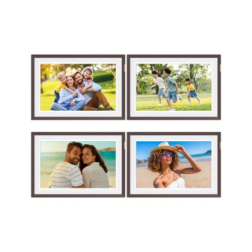 Arzopa Digitális képkeret D10 10.1" (sötétbarna) - 4