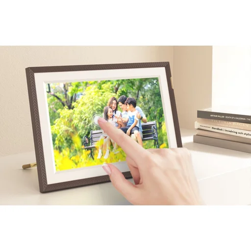 Arzopa Digitális képkeret D10 10.1" (sötétbarna) - 5