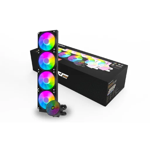 Darkflash DC480 Számítógép vízhűtés ARGB (fekete) - 4