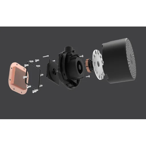 Darkflash DC480 Számítógép vízhűtés ARGB (fekete) - 6