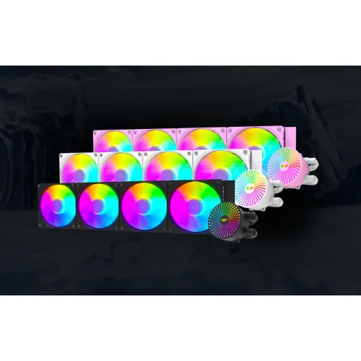 Darkflash DC480 Számítógép vízhűtés ARGB (fekete) - 9