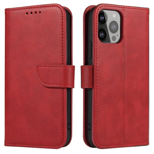 Magnet fliptok Samsung Galaxy A36 - piros tok - 1