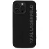  iPhone 16 Fekete KARL LAGERFELD tok 3D Gumírozott Hosszúkás Csillámos tok thumbnail