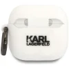 KARL LAGERFELD tok APPLE AirPods 4-hez KLA4RUNIKH (3D SIL NFT K) fehér thumbnail
