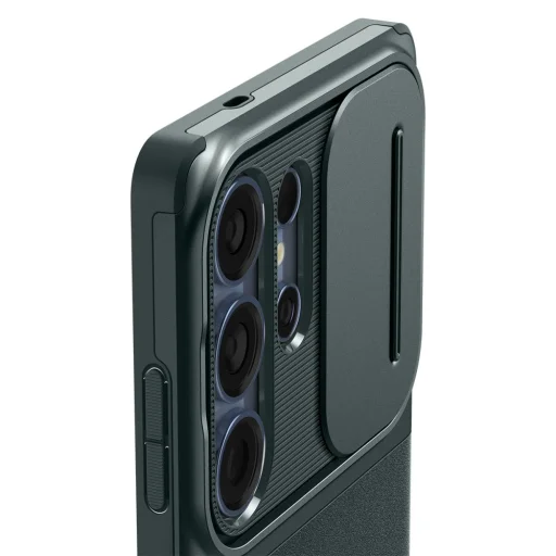  Galaxy S25 Ultra Méregzöld Spigen Optik Armor tok - 6