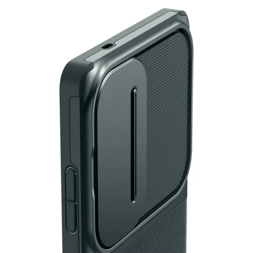  Galaxy S25 Ultra Méregzöld Spigen Optik Armor tok - 7