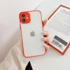 Milky Case Szilikon Rugalmas Átlátszó Tok Xiaomi Redmi 9T Piros thumbnail