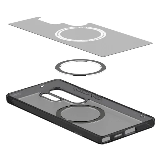  Galaxy S25 Ultra Fagyos Fekete Spigen Ultra Hybrid Mag Magsafe Tok - 8