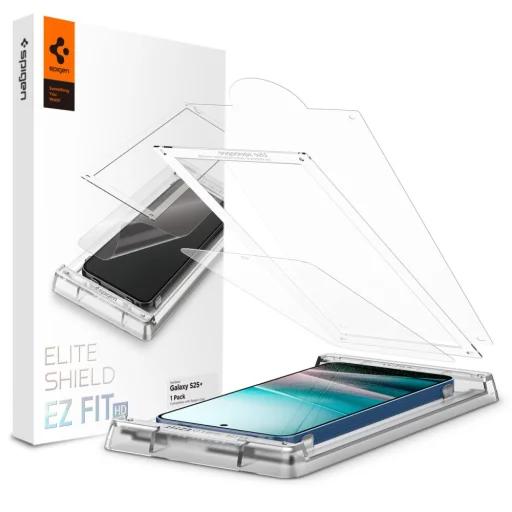 Spigen Elite Shield "ez Fit" Hd Galaxy S25+ Plus Átlátszó Üvegfólia - 1