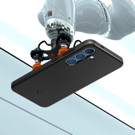  Galaxy S25 Fekete Spigen Thin Fit Mag Magsafe tok - 11