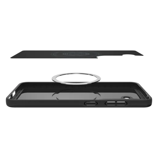  Galaxy S25 Fekete Spigen Thin Fit Mag Magsafe tok - 7