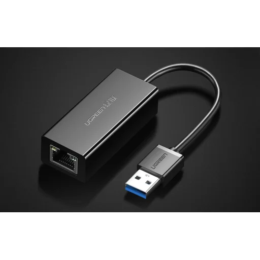 USB 3.0 - RJ45 hálózati adapter Ugreen CR111, Gigabites Ethernet (Fekete) - 3