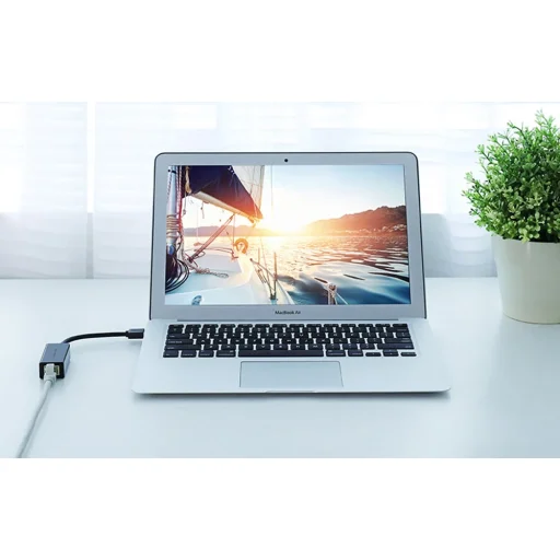 USB 3.0 - RJ45 hálózati adapter Ugreen CR111, Gigabites Ethernet (Fekete) - 4