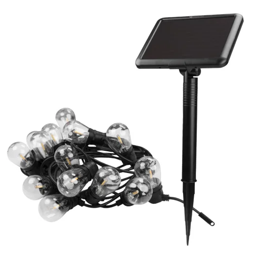  Napelemes Girland SUNARI FLS-60 7,5m 10 LED égő IP44 Örök Fény - 2