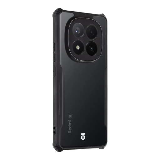 Tactical Quantum Stealth tok Xiaomi Redmi Note 14 Pro+ 5G-hez Átlátszó/Fekete - 2