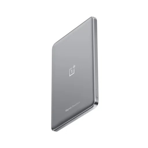 OnePlus Slim Mágneses Powerbank 5000mAh Ezüst Szürke - 4