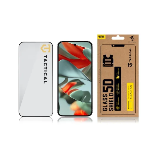 Tactical üvegfólia 5D Google Pixel 9 Pro XL-hez Fekete üvegfólia - 3