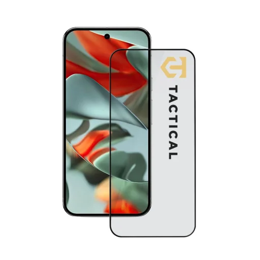 Tactical üvegfólia 5D Google Pixel 9 Pro XL-hez Fekete üvegfólia - 1