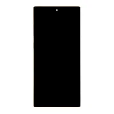 LCD kijelző + Érintőegység + Előlapi borítás Samsung N975 Galaxy Note 10+ Fekete