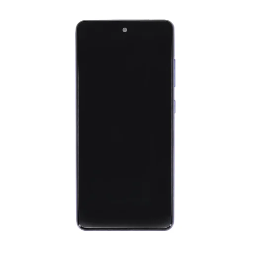 LCD kijelző + Érintőegység Samsung A528B Galaxy A52s 5G Light Violet (Szervizcsomag) - 1