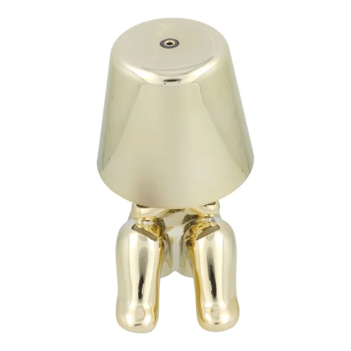 Asztali lámpa éjjeliszekrényre ARANY EMBER Art Deco ülő (4. verzió) MLTL - 2