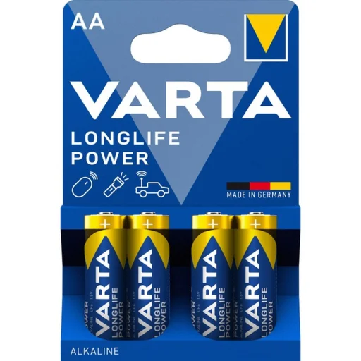 VARTA alkáli elem R6 (AA) Longlife Power 4 darab - 1