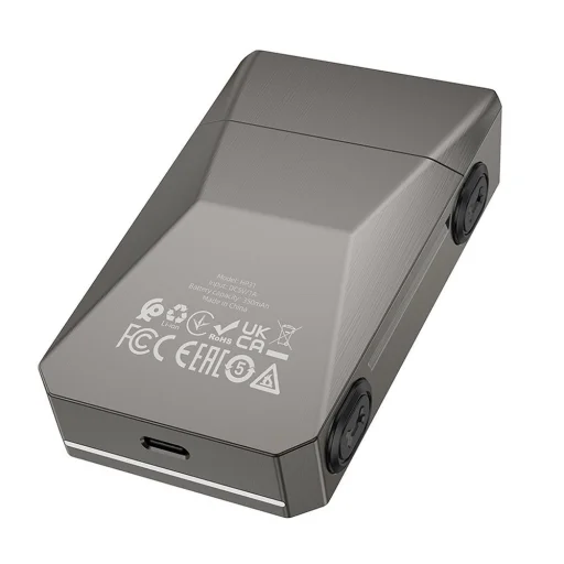 HOCO cinkötvözetből készült dupla borotva IPX7 HP31 fém szürke - 2