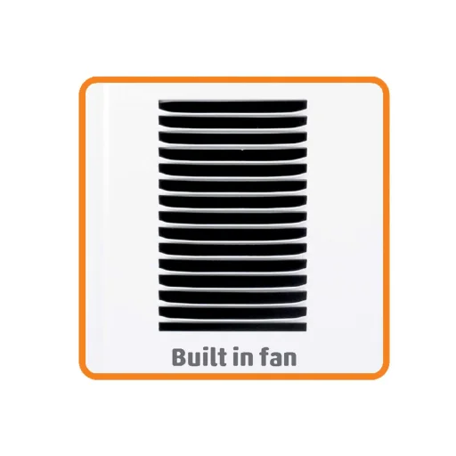 Home FK 350 WIFI szabadon álló SMART konvektor fűtőtest, 1000W/1300W/2300W, távirányító, fagyőr funkció, fehér - 3